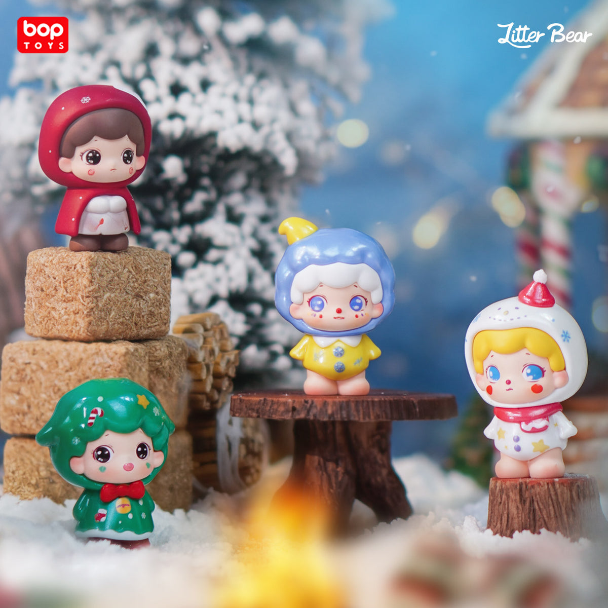 Diandian Mini Fairy Tale Town Series Blind Box | Tiny Collectible Mystery Figure